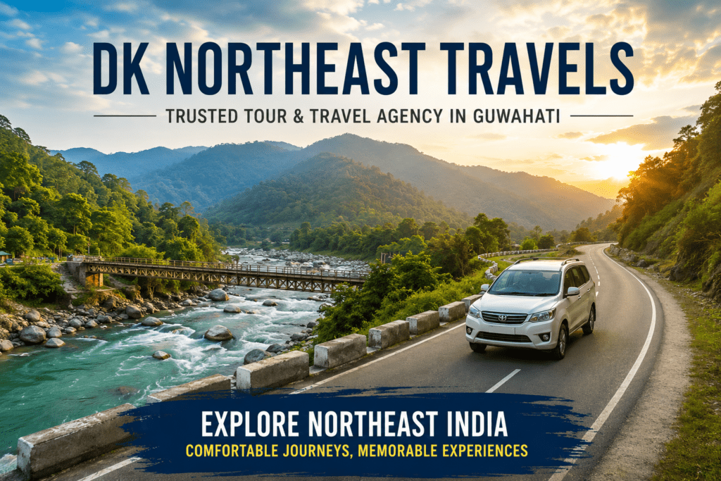 DK Northeast Travels – Trusted Tour & Travel Agency in Guwahati