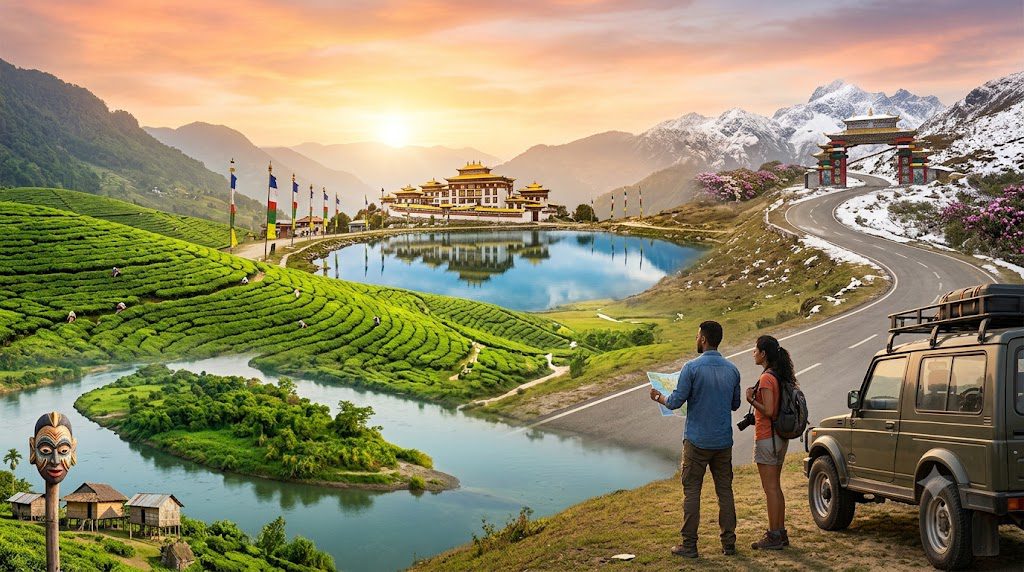 DK Northeast Travels providing customized Northeast India tour packages from Guwahati for memorable travel experiences